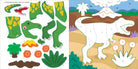 My First Color-by-Sticker Book - Dinosaurs by Peter Pauper Press