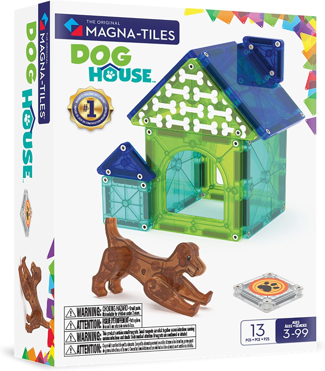 MAGNA-TILES Dog House  by Magna Tiles