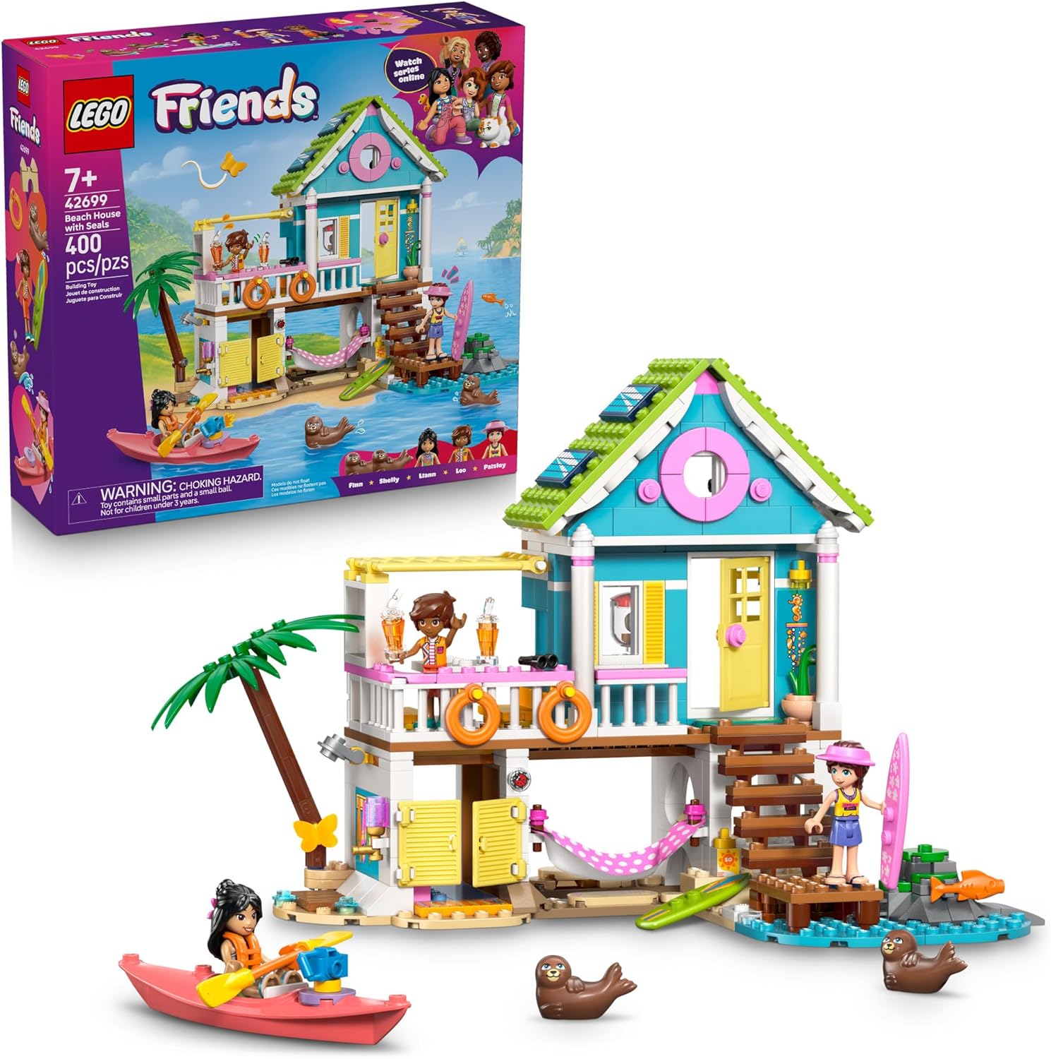Friends Beach House with Seals by Lego