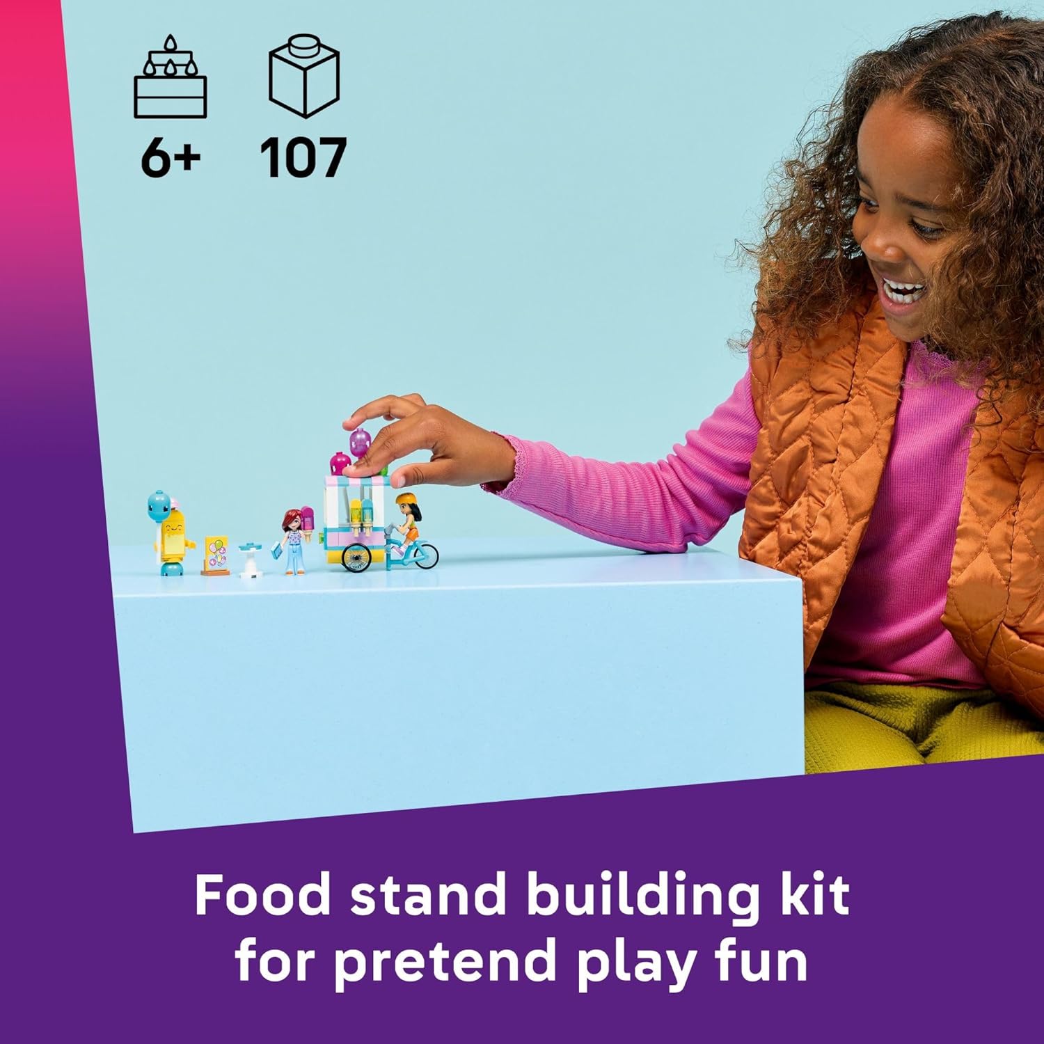 Friends Ice Cream & Balloon Stand by Lego