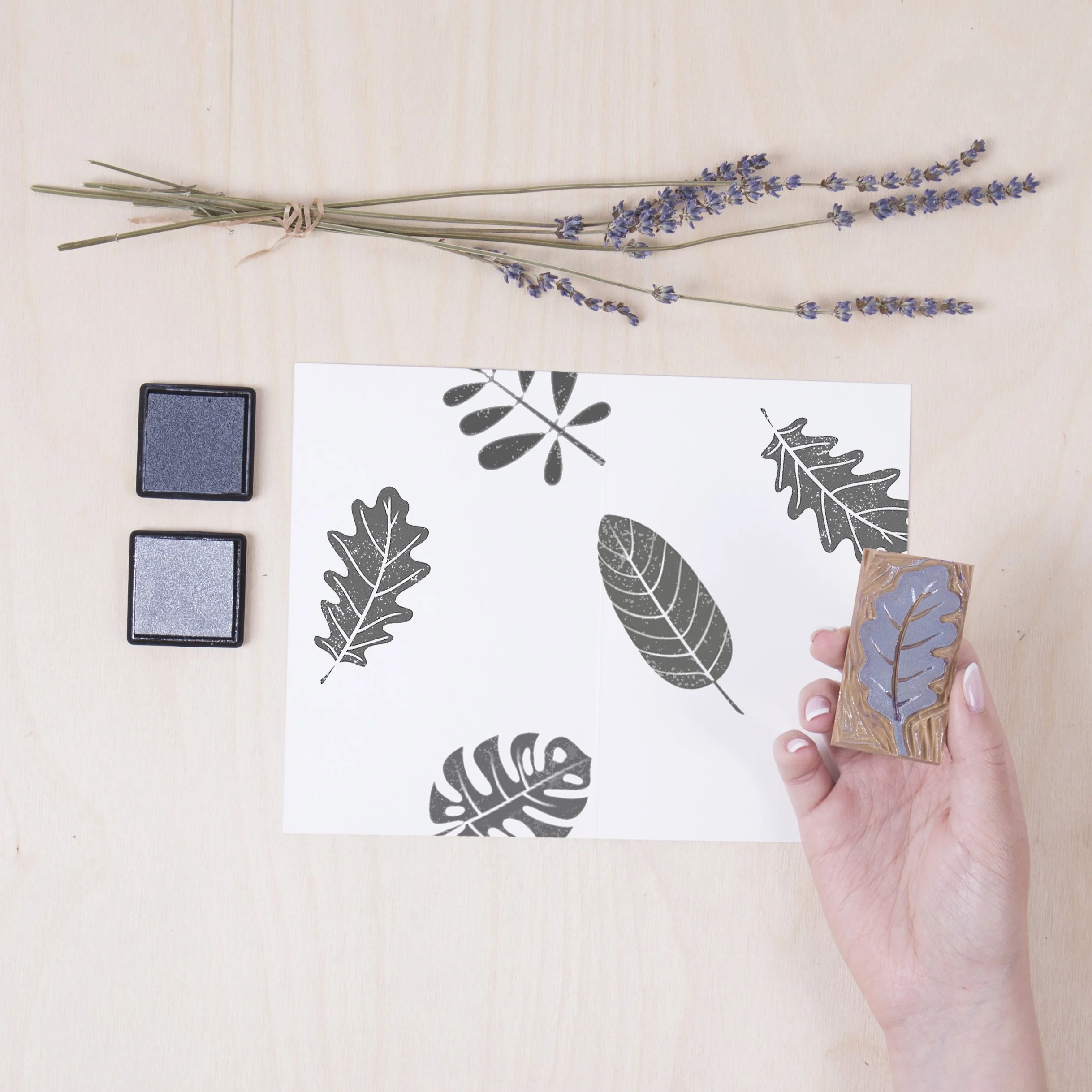 Crafters Block Printing Kit by Kikkerland