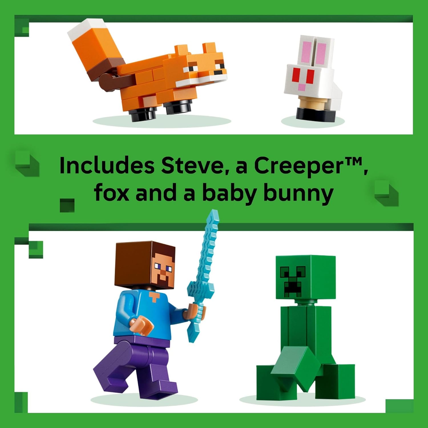 Minecraft Steve’s Taiga Adventure by Lego