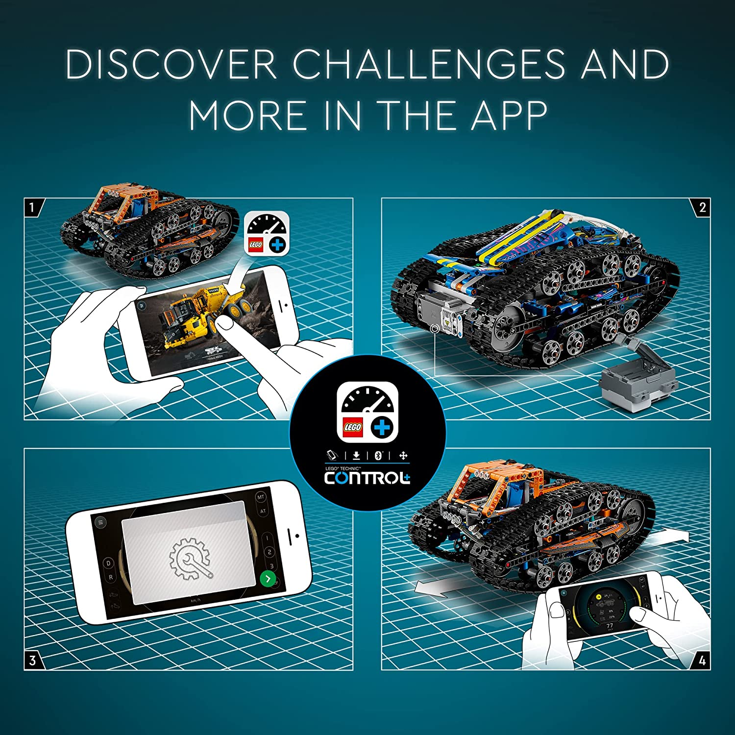 echnic App Controlled Transformation Vehicle by Lego 4