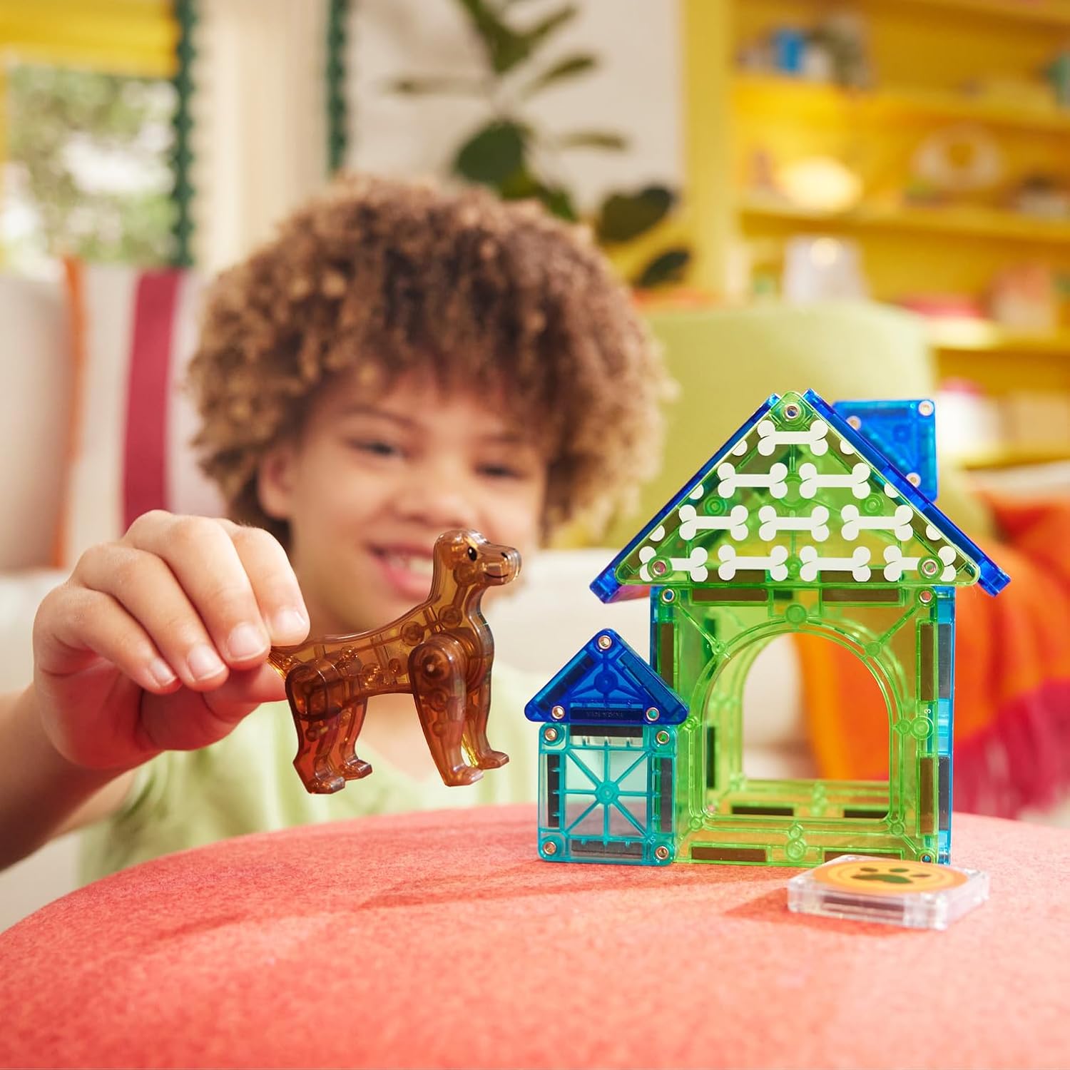 MAGNA-TILES Dog House  by Magna Tiles