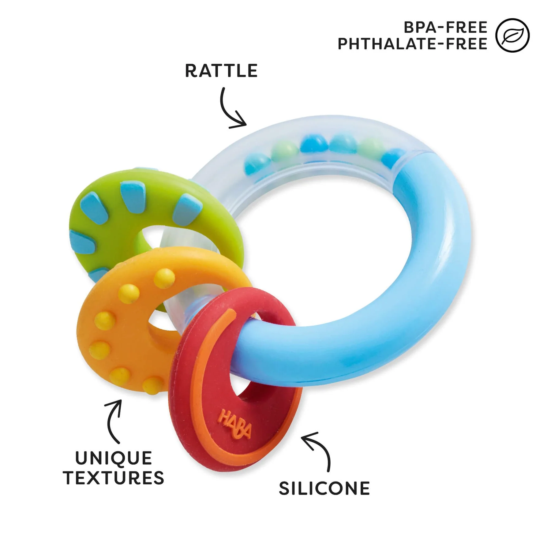 Clutching Toy Noppi Color Burst by Haba