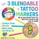 Color In Neon Tattoos by Creativity for Kids