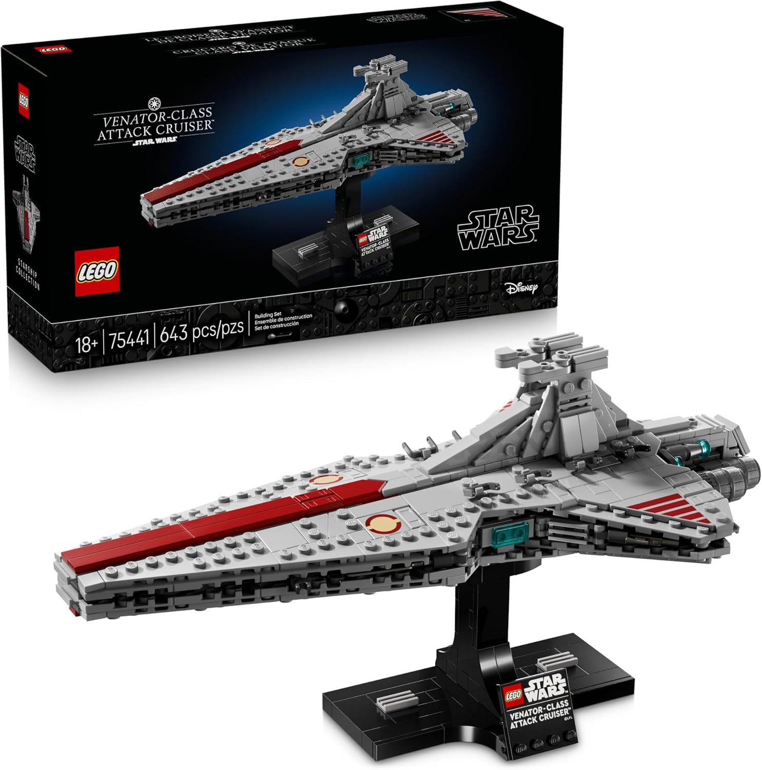 Star Wars Venator-Class Attack Cruiser by Lego