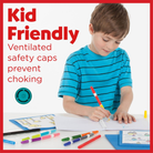 24 Duo Tip Washable Markers by Faber-Castell