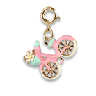Gold Bicycle Charm by Charm It