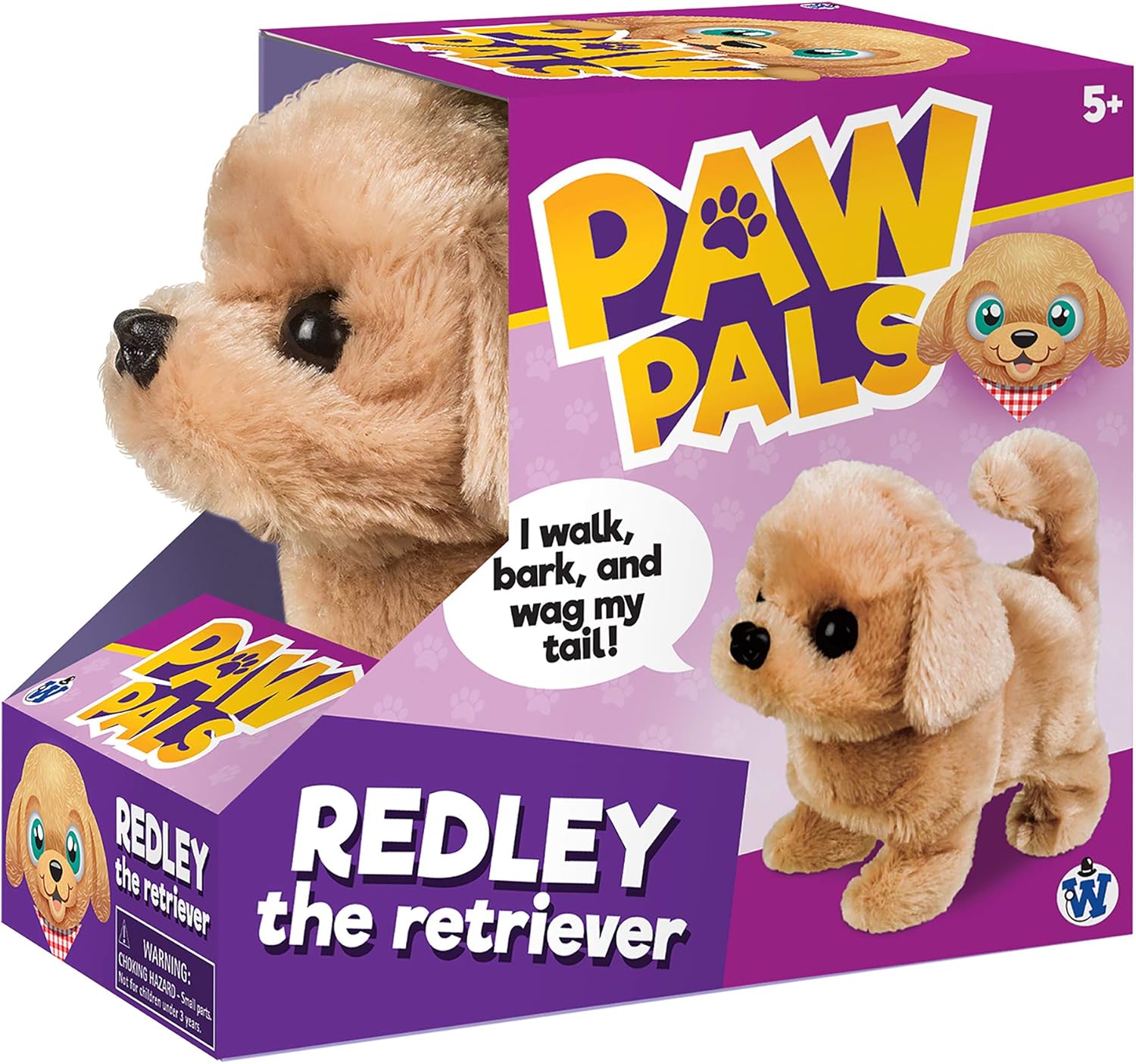 Paw Pals Redley Golden Retriever 6" by Westminster
