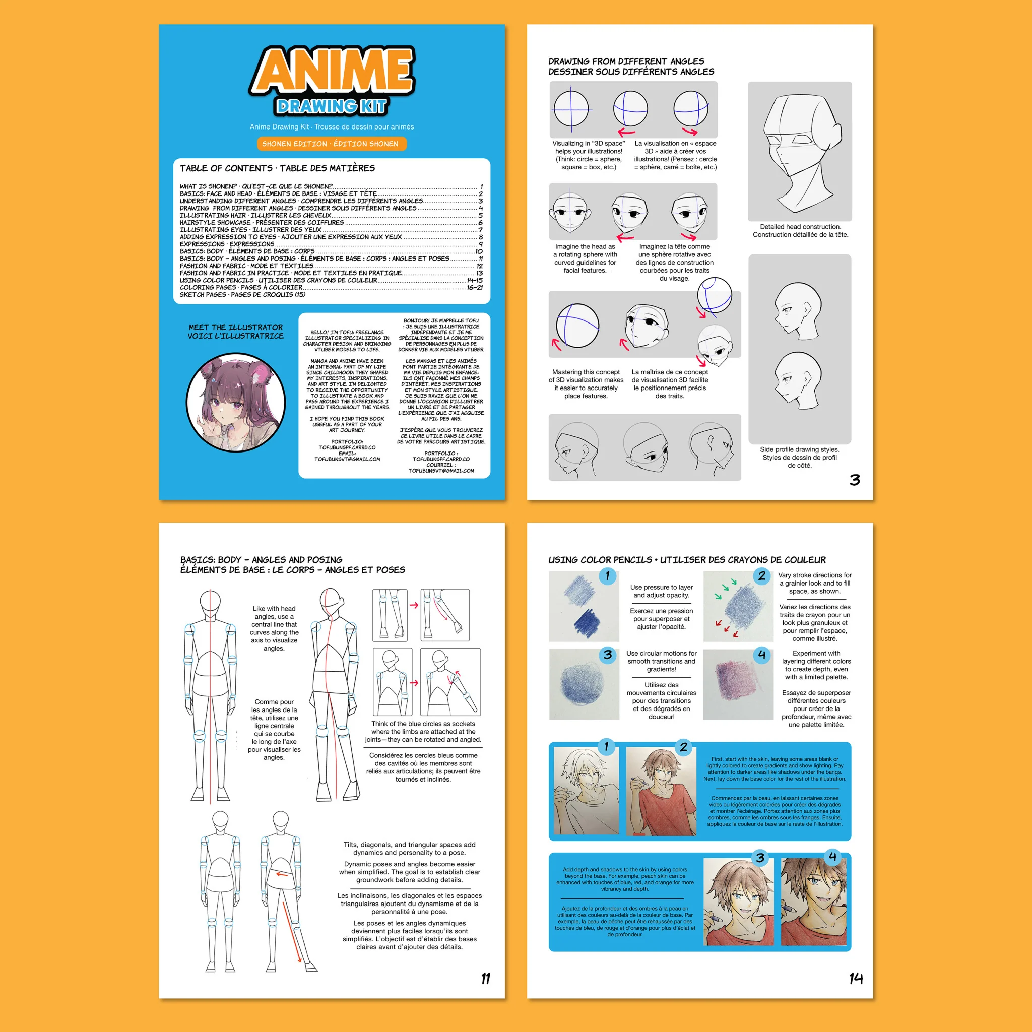 Anime Drawing Kit - Shonen Edition by Faber-Castell