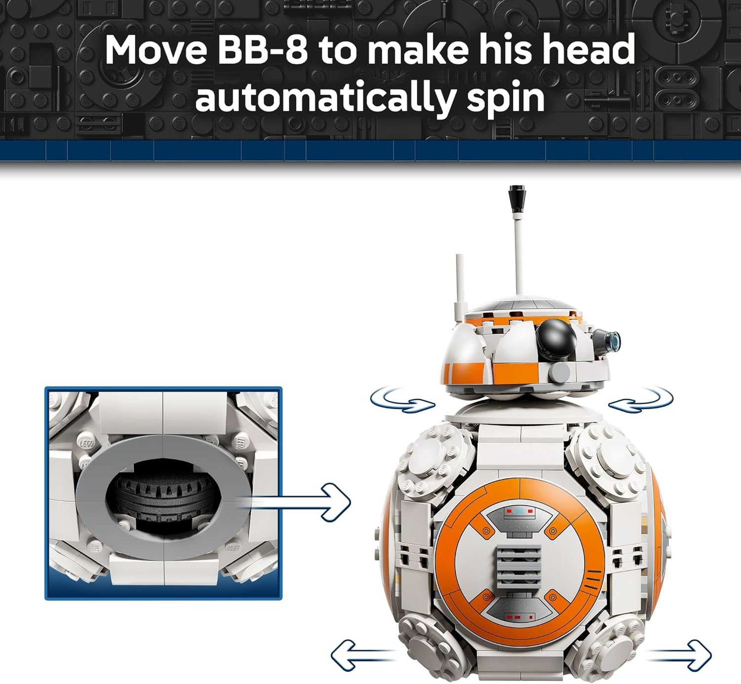 Star Wars BB-8 Astromech Droid by Lego