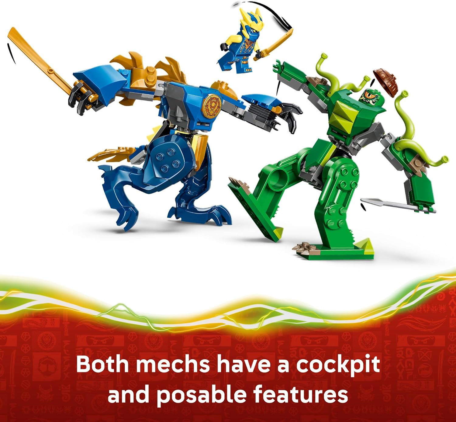 Ninjago Jay's Dragon Mech Fight by Lego