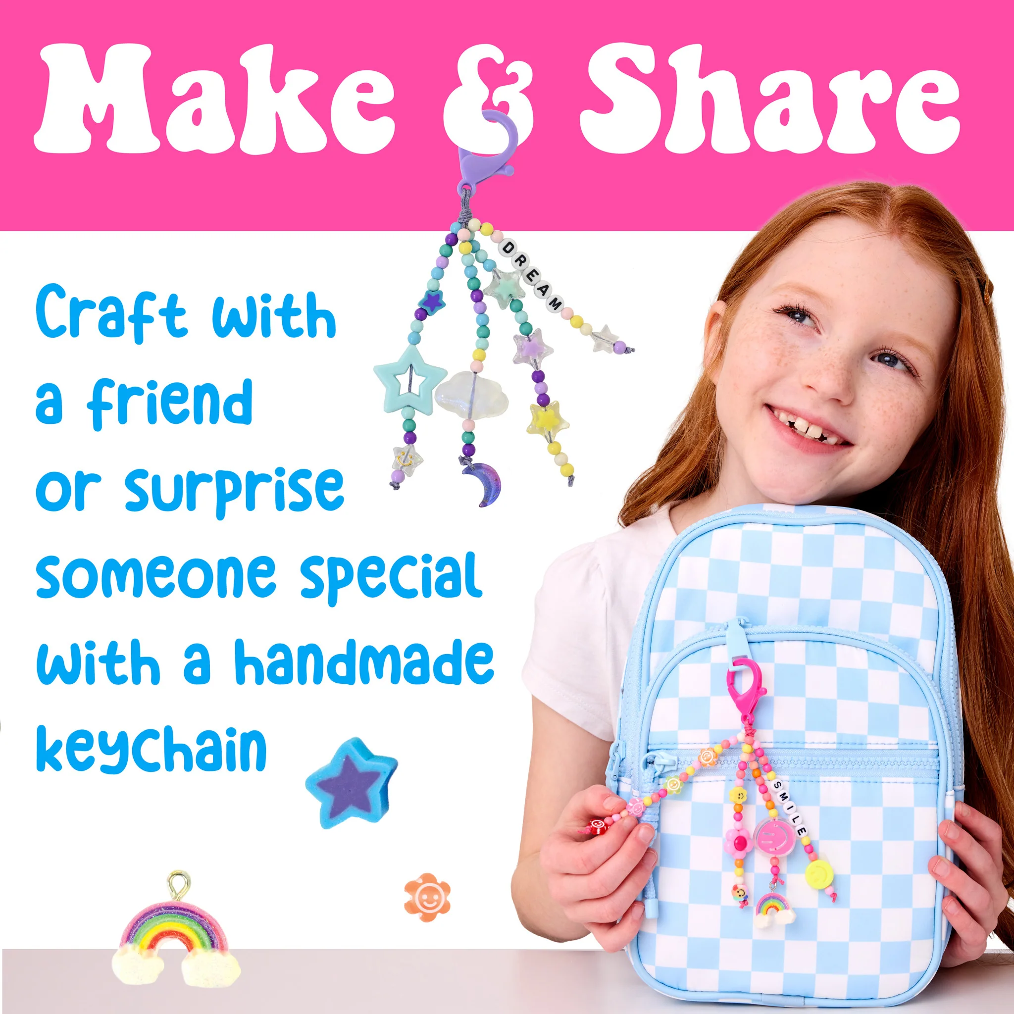 Backpack Keychains Mini Ki by Creativity for Kids