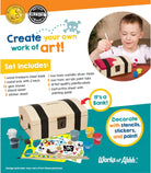 Wooden Treasure Chest Painting Kit by Works of Ahhh!