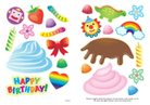 Decorate Delicious Desserts Sticker Activity Book  by Dover Publications