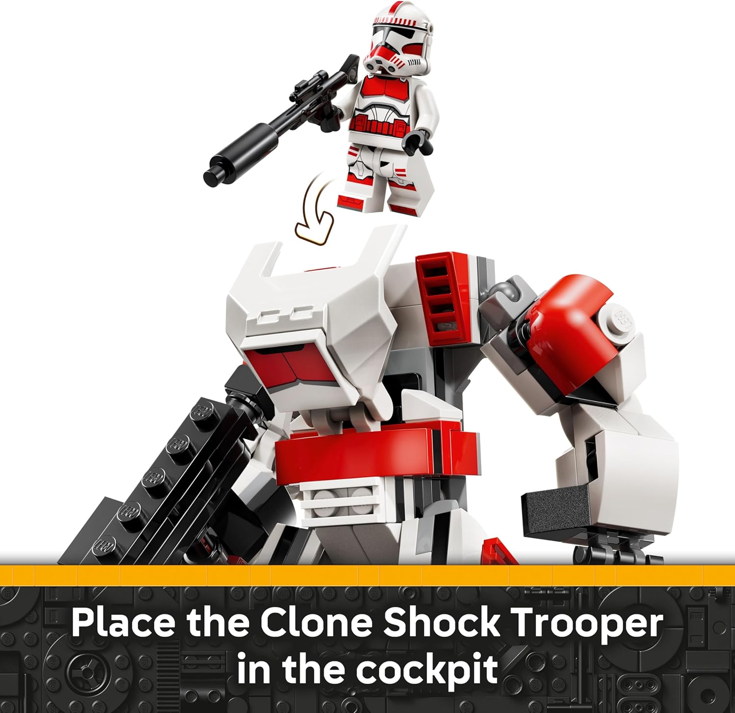 Star Wars Clone Shock Trooper Mech by Lego