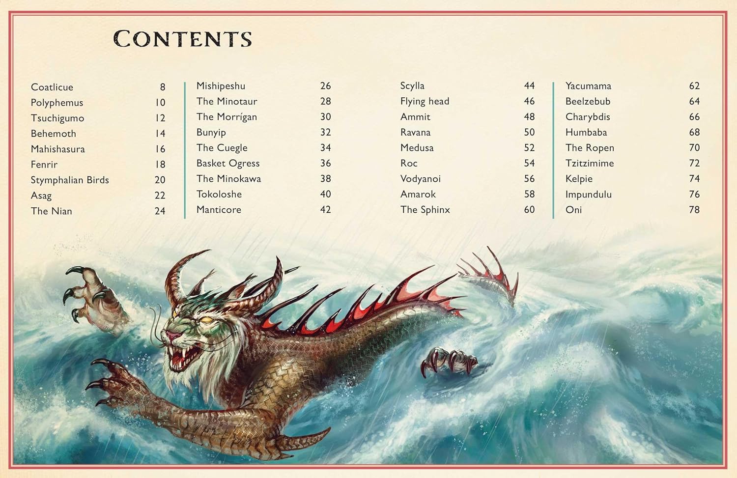 The Magnificent Book of Monsters by Sourcebooks