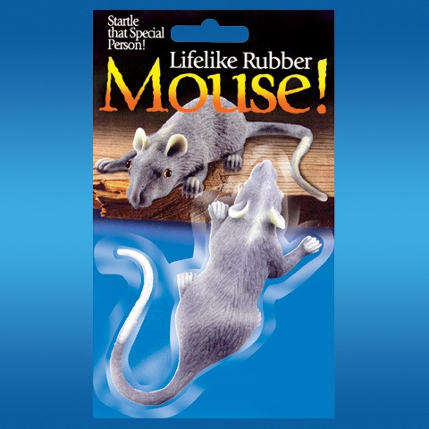Lifelike Rubber Mouse by Trickmaster