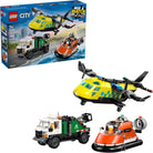 City Airplane, Service Truck & Hovercraft Remix by Lego