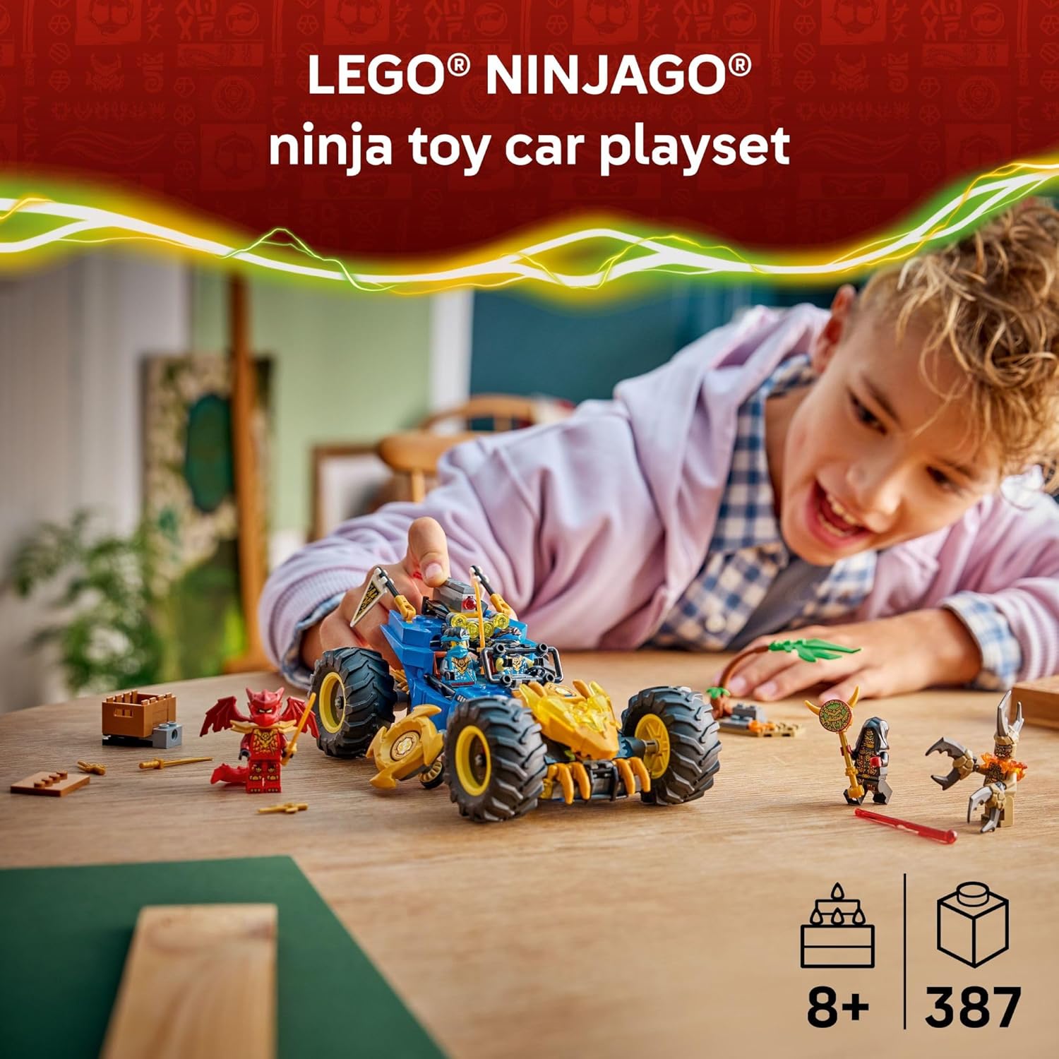 Ninjago Jay’s Transforming Car by Lego