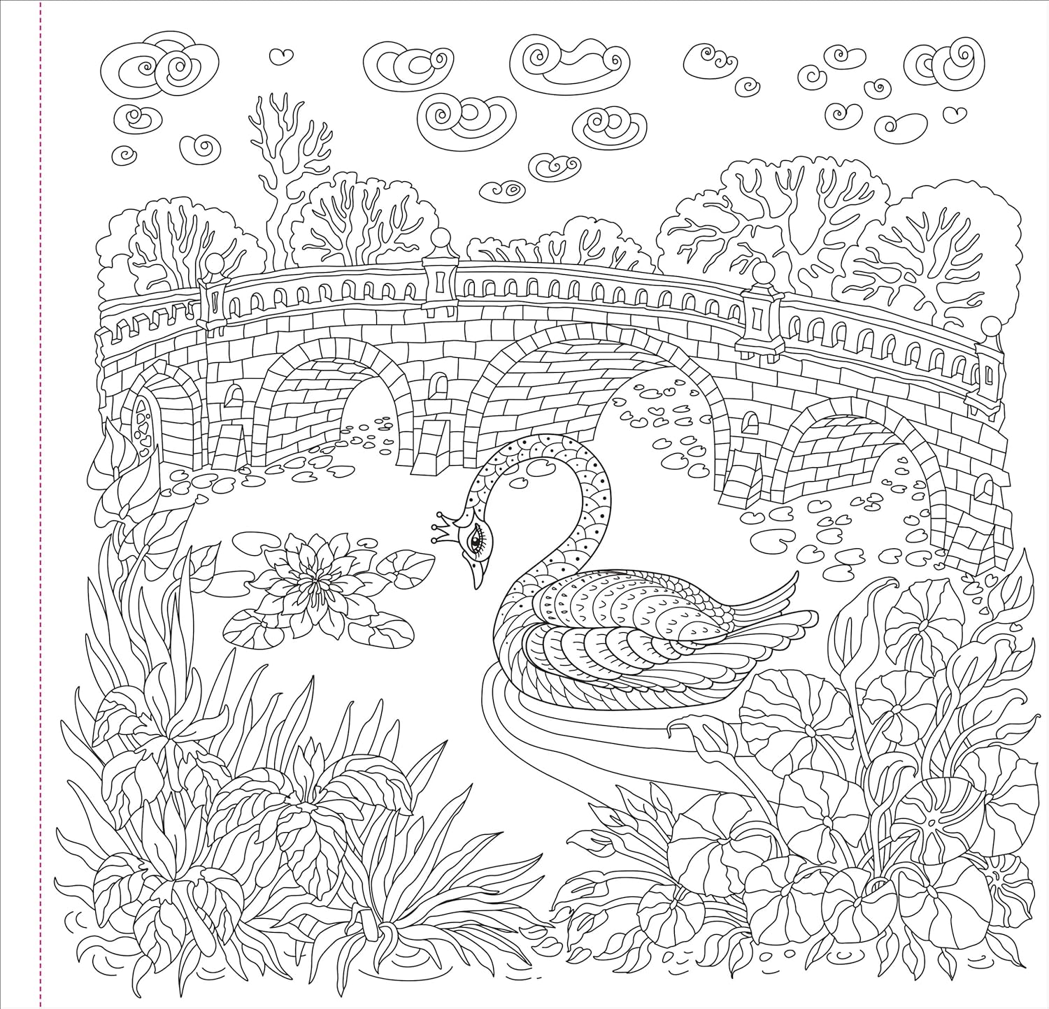 Enchanted Kingdom Adult Coloring Book by Peter Pauper Press