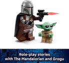 Star Wars The Mandalorian & Grogu’s Speeder Bike by Lego