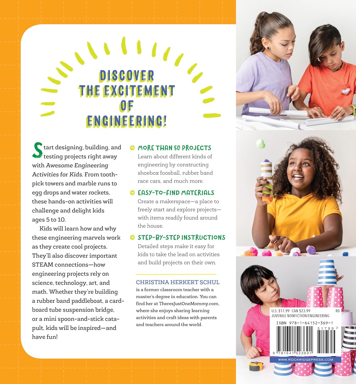 Awesome Engineering Activities for Kids by Sourcebooks