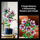 Botanicals Hibiscus Flower Building Set  by Lego