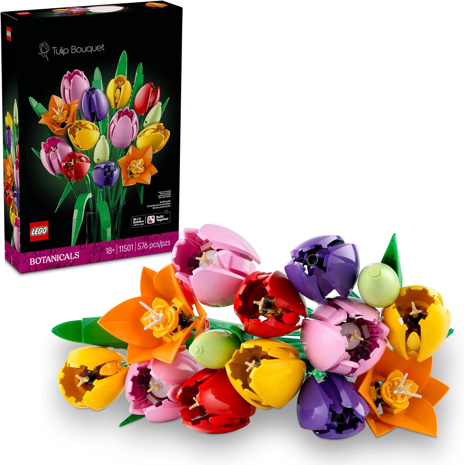 Botanicals Tulip Bouquet by Lego