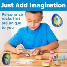 Hide and Seek Rock Painting  by Creativity for Kids