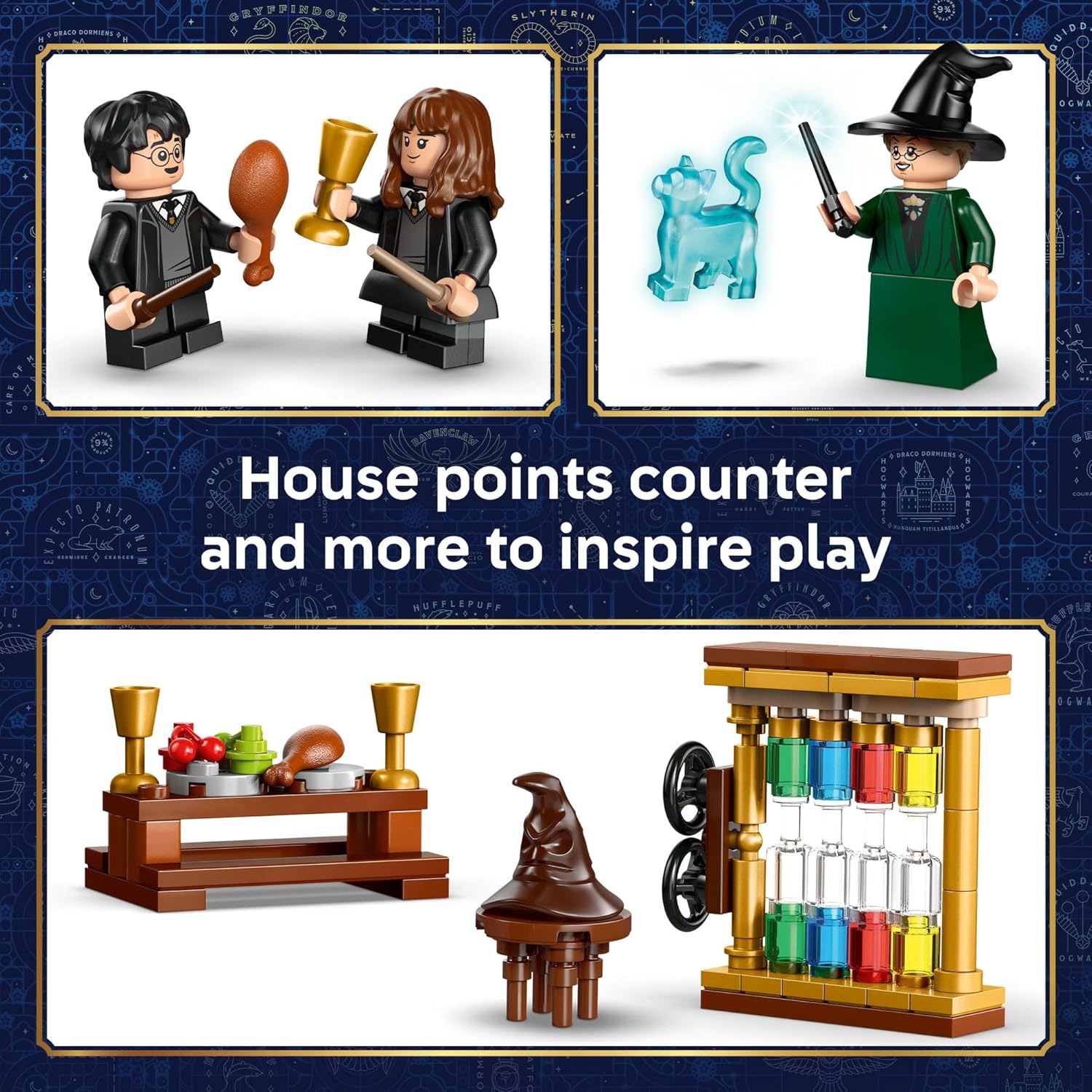 Harry Potter Hogwarts Castle: Sorting Hat Ceremony by Lego
