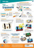 Wooden Treasure Chest Painting Kit by Works of Ahhh!
