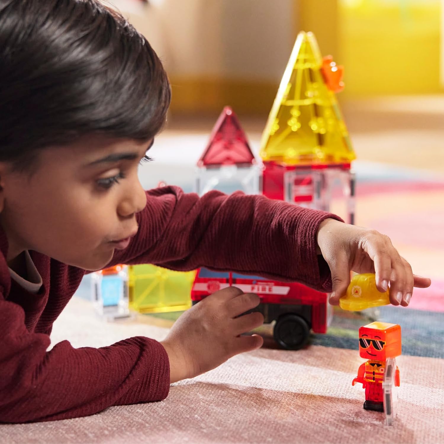 MAGNA-TILES Fire Rescue by Magna Tiles