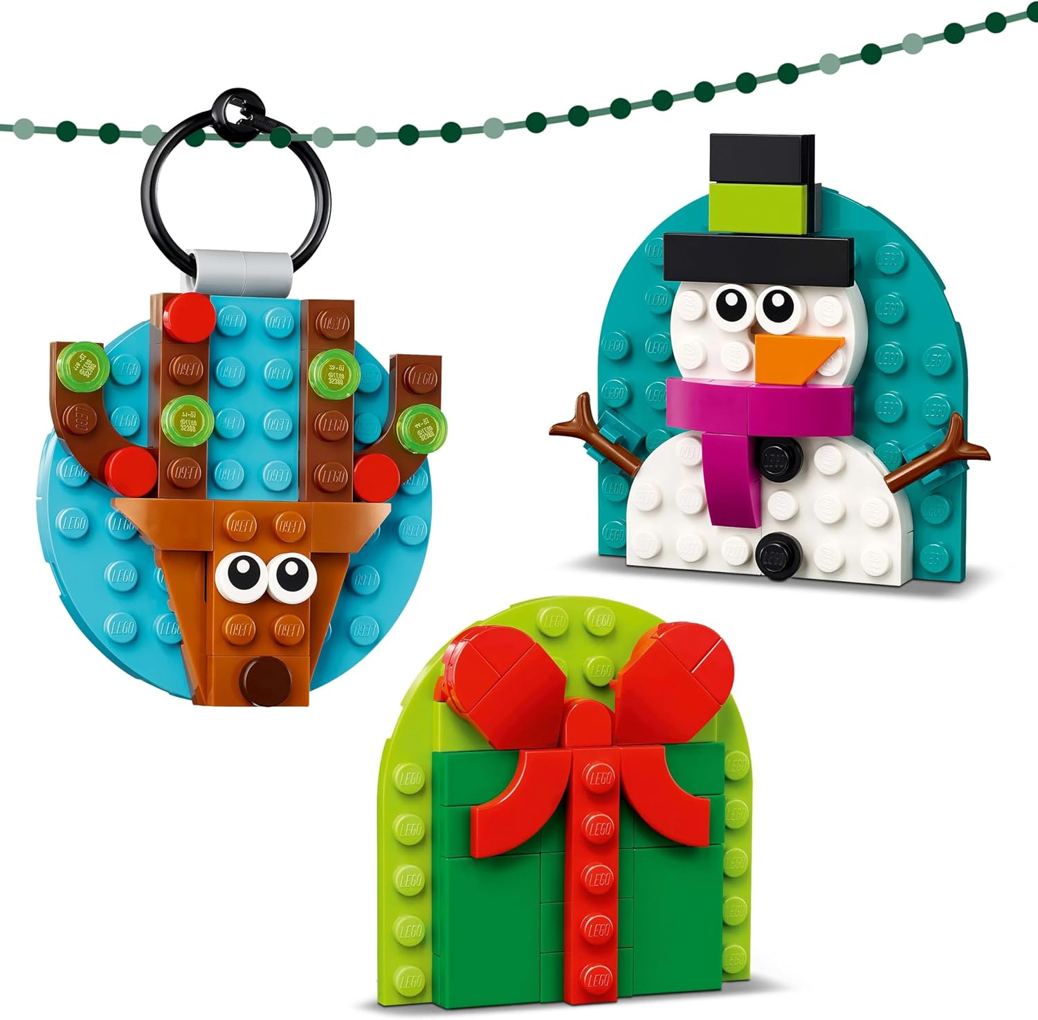 Christmas Ornaments by Lego