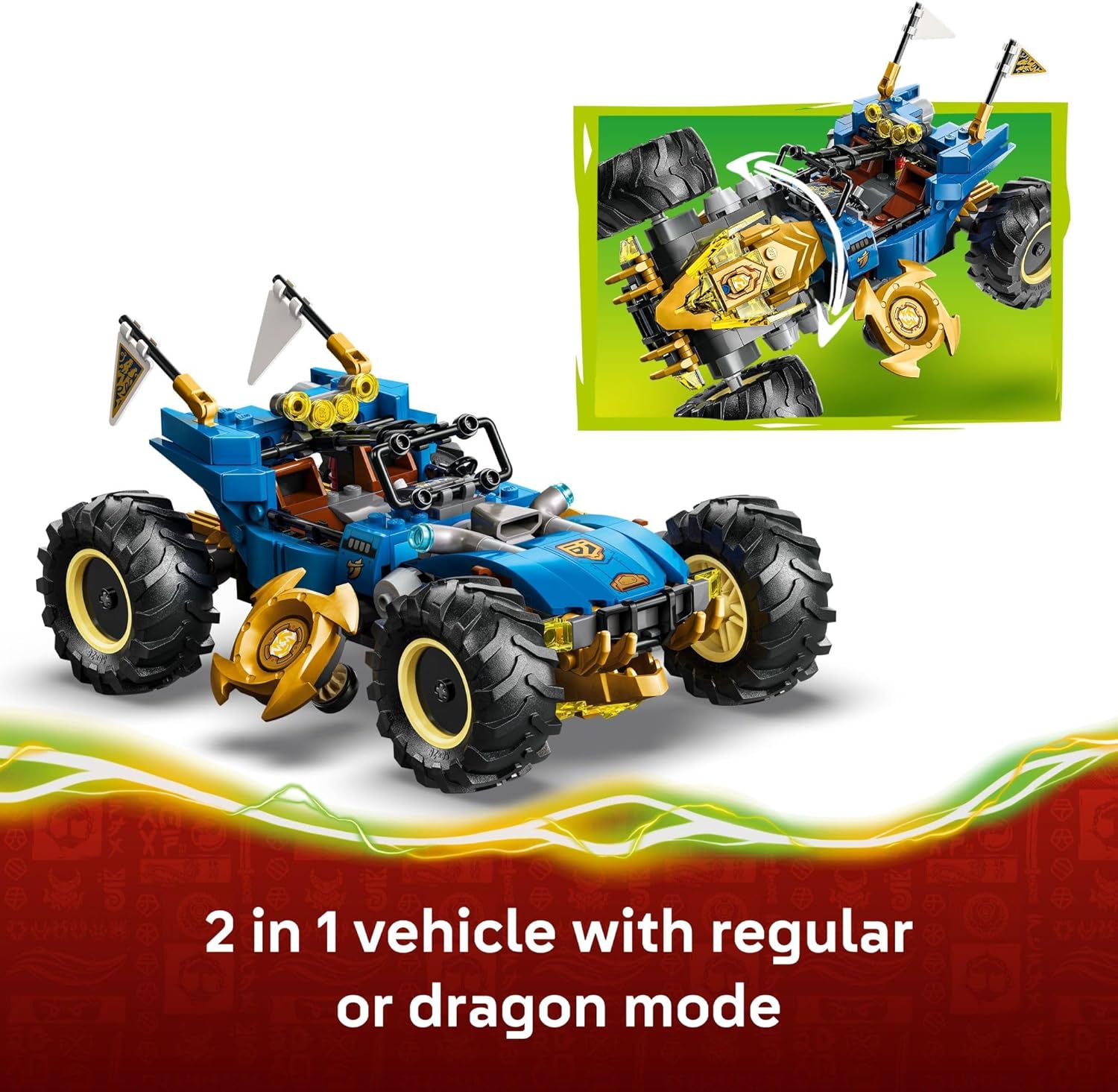 Ninjago Jay’s Transforming Car by Lego