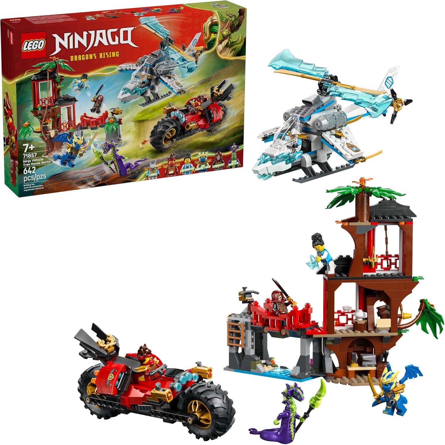 Ninja Vehicle Tree House Battle by Lego