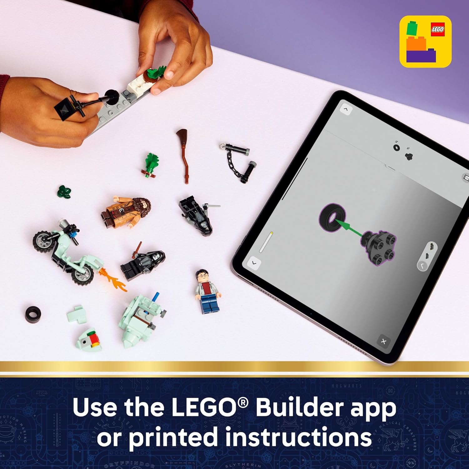 Harry Potter Hagrid & Harry’s Privet Drive Escape by Lego