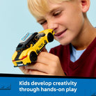 City Yellow Taxi Car by Lego