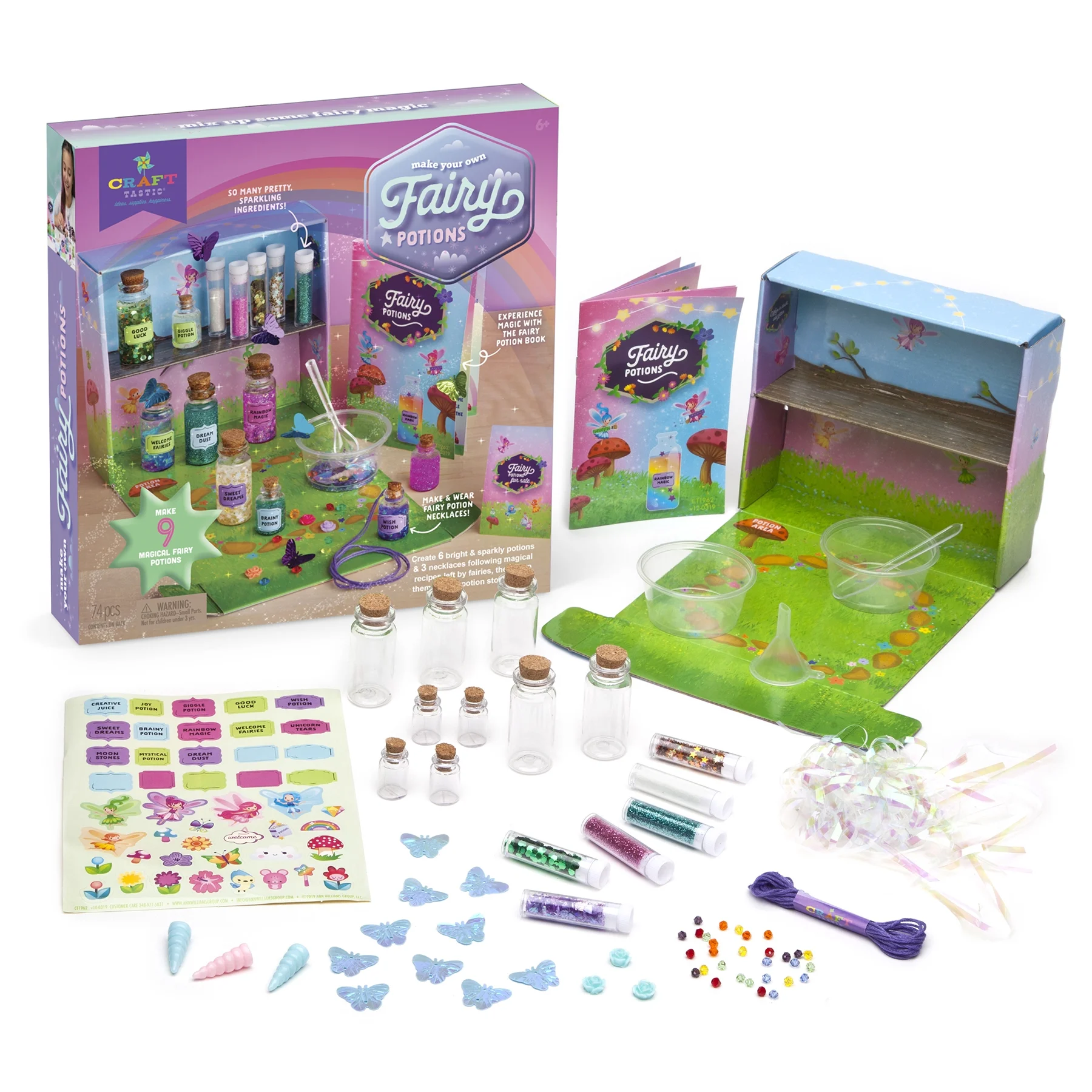 Craft-tastic Make your own Fairy Potions Kit by Ann Williams