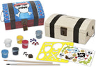 Wooden Treasure Chest Painting Kit by Works of Ahhh!