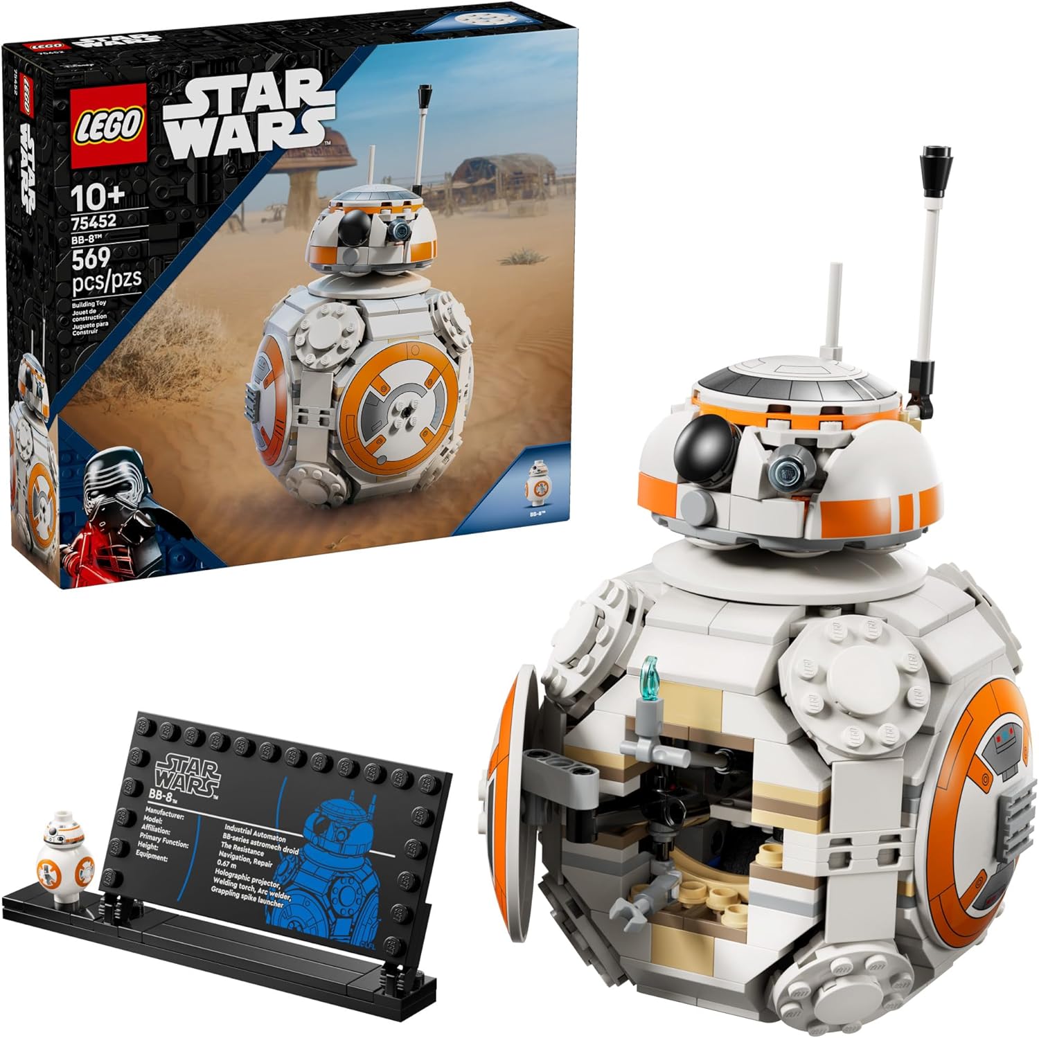 Star Wars BB-8 Astromech Droid by Lego