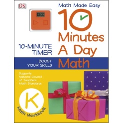 10 Minutes a Day Kindergarten Math by Dorling Kindersley