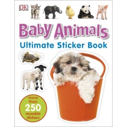 Ultimate Sticker Book Baby Animals by Dorling Kindersley