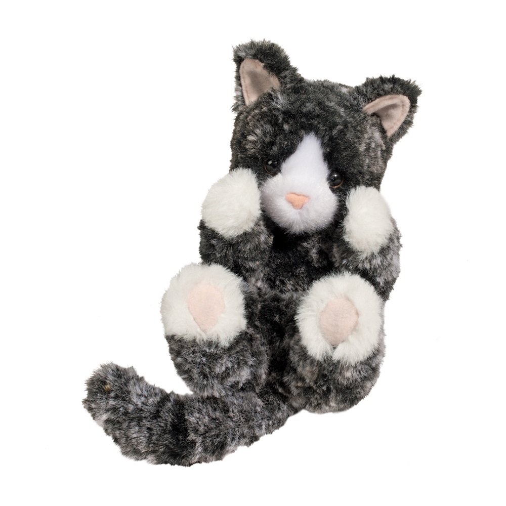 black kitten stuffed animal