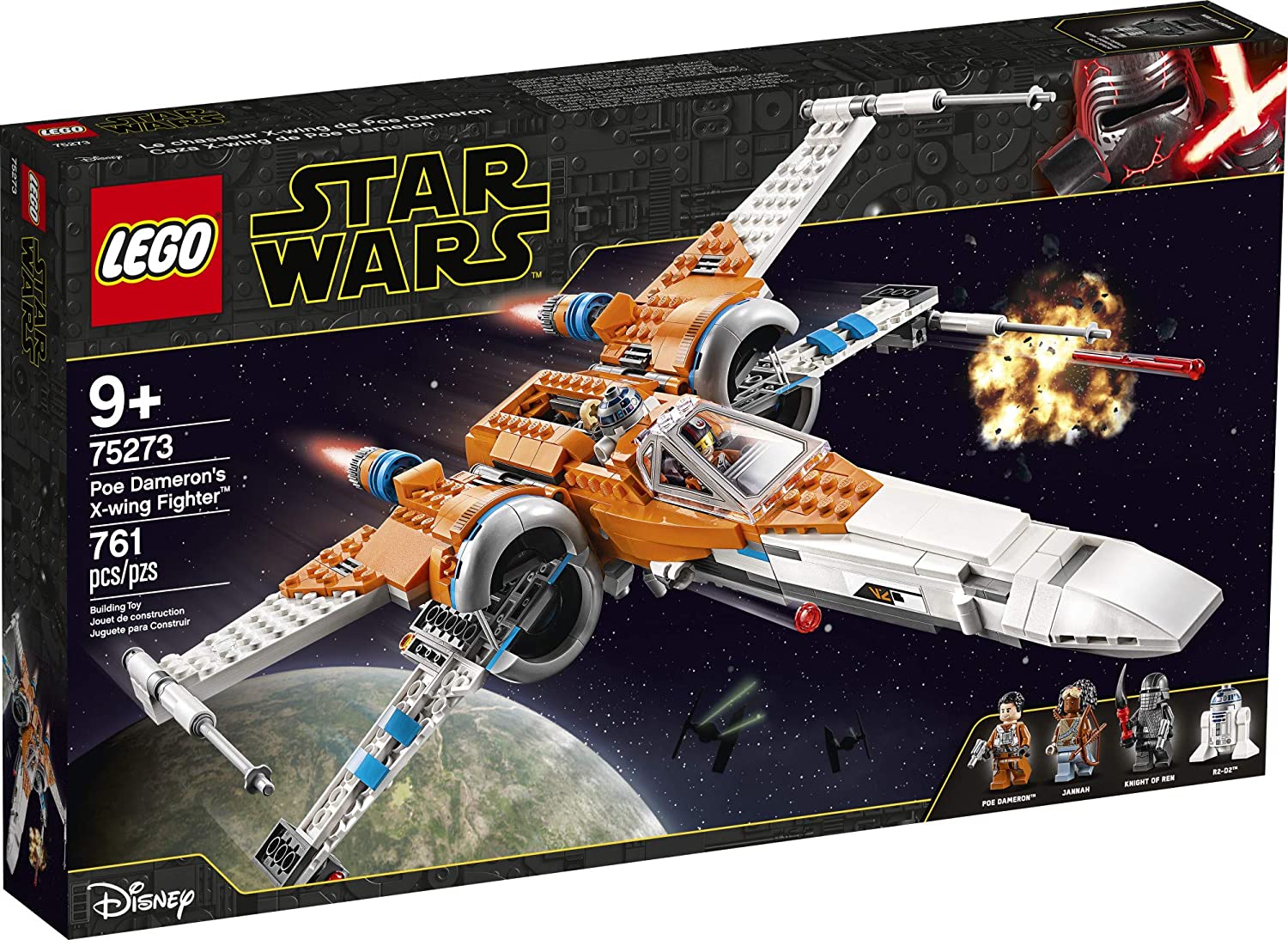 Fraction Psychiatry moth Star Wars Poe Dameron's X-wing Fighter™ - A2Z Science & Learning Toy Store
