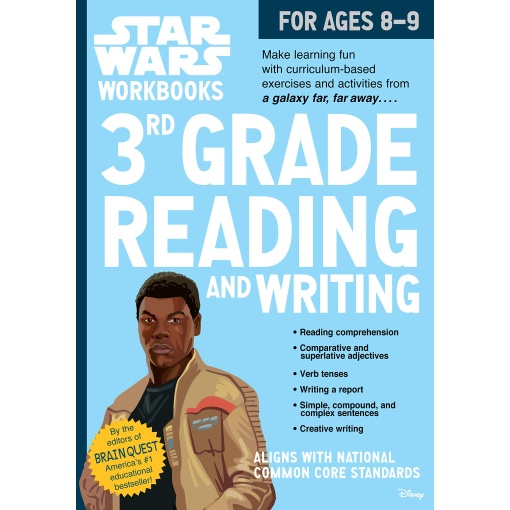 Star Wars Workbook 3rd Grade Reading and Writing by Workman