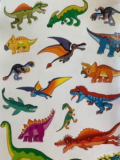 Jumbo Stickers for Little Hands: Dinosaurs - A2Z Science & Learning Toy  Store