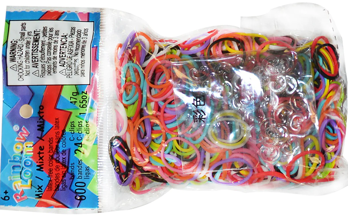 Rainbow Loom Bands (Opaque Color Mix) - A2Z Science & Learning Toy