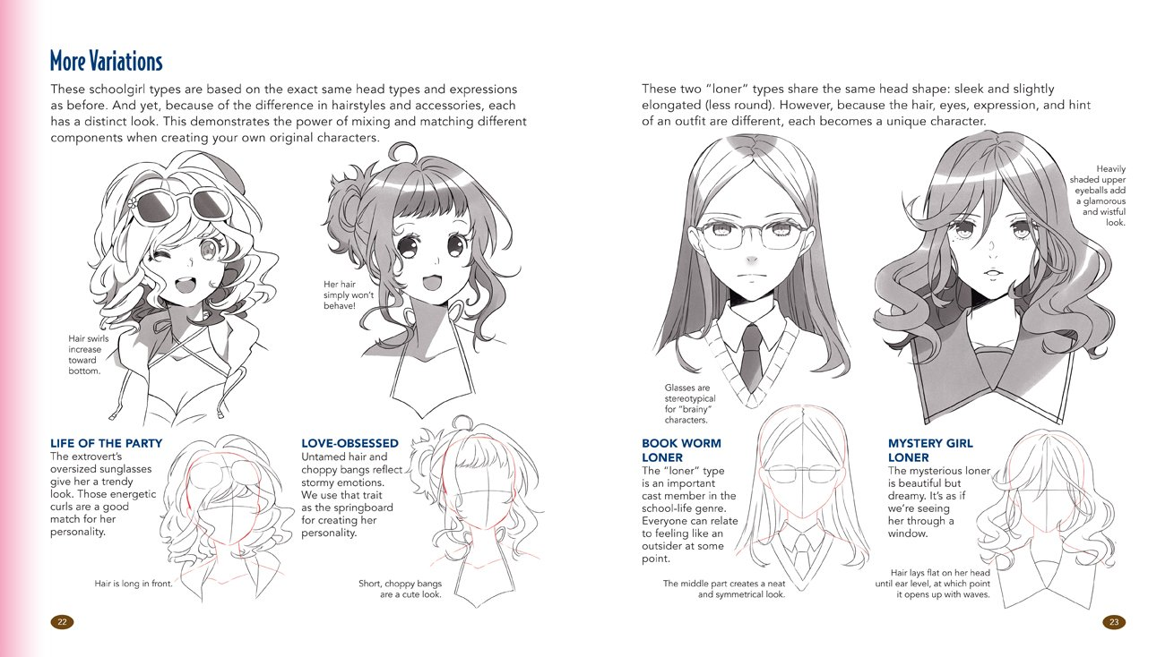 How to Draw Anime Characters with Glasses - Easy Step by Step Tutorial